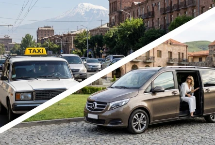 Transfer vs Taxi in Armenia – Key Differences